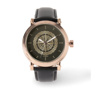 Gold Nautical Watch