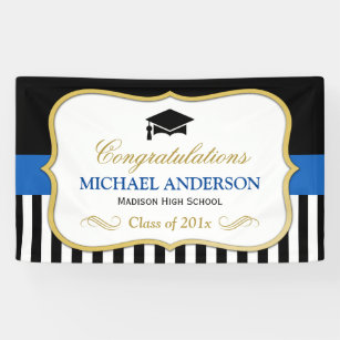 graduation banners signs zazzle