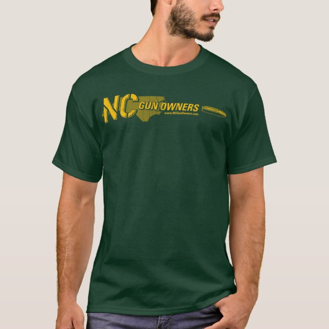 Gold NCGO logo T-Shirt (Front)