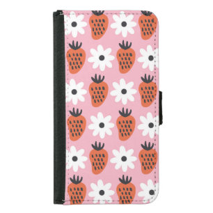 Gold neon, abstract colorful lights. samsung galaxy s5 wallet case