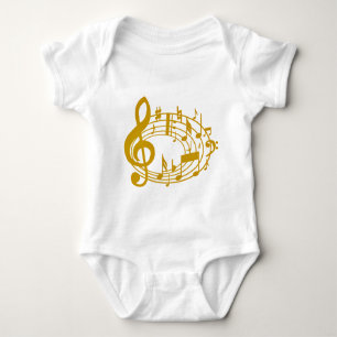 Gold Notes_ Baby Bodysuit