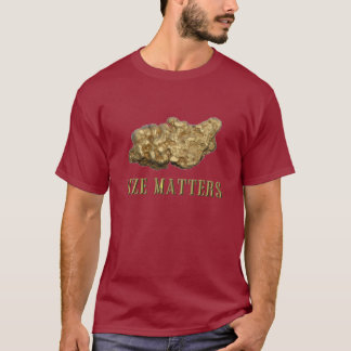 Gold Nugget Size Prospecting Panning T Shirts NEW