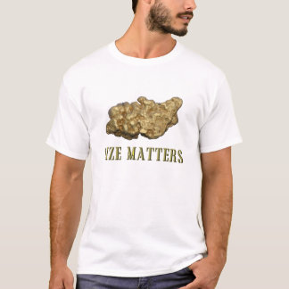 Gold Nugget Size Prospecting Panning T Shirts NEW