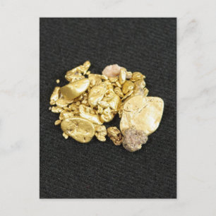 Gold Nuggets Postcard