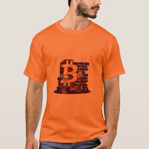 Gold Number 7 Brick Wall T-shirt