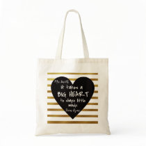 Gold Nursery Thank you Teacher Bag BIG HEART Gold Nursery Thank you Teacher Bag BIG HEART