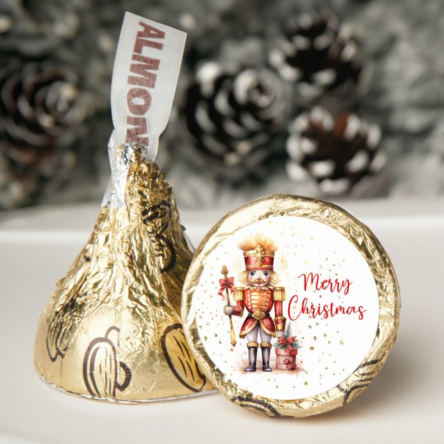 Gold Nutcracker Merry Christmas Hershey®'s Kisses® (Gold Nutcracker Merry Christmas Hershey's Kisses)