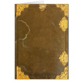 Gold & Old Book Cover (Front)