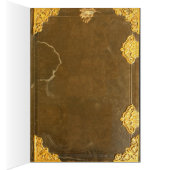 Gold & Old Book Cover Cards (Inside (Right))