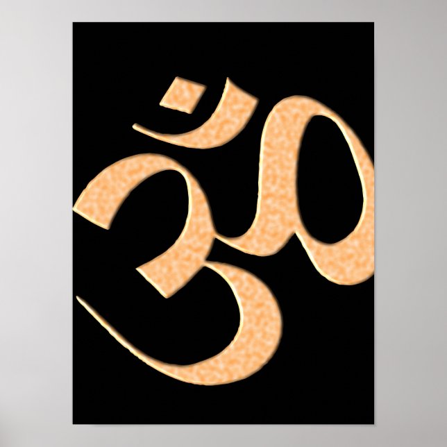 Gold Om  Poster (Front)