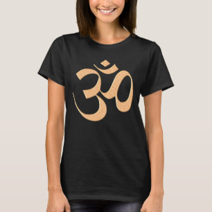 Gold Om T-Shirt