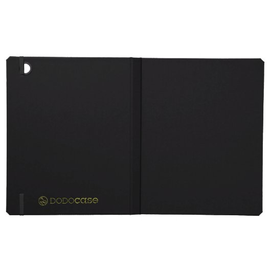 Gold Ombre Faux Glitter iPad Cover (Outside)
