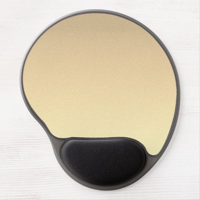 Gold Ombre Gel Mouse Pad (Front)