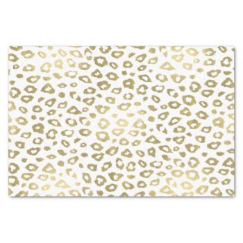 Gold Ombre Leopard Print Tissue Paper by peacefuldreams at Zazzle