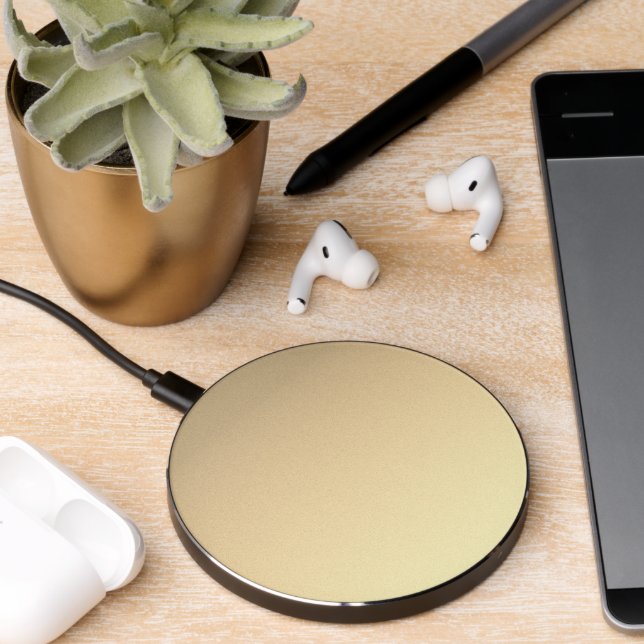 Gold Ombre Wireless Charger (Desk 2)