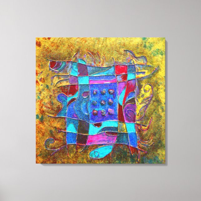 ”Gold Opening” by Paul Buică Canvas Print (Front)