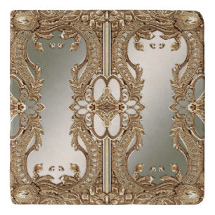 Gold Ornate Frame Trivet