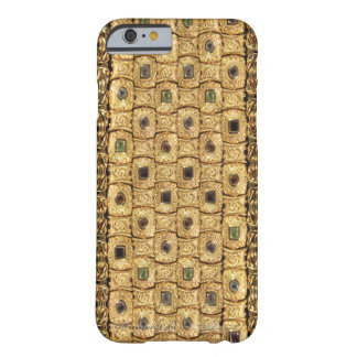 Gold Ornate Photo Barely There iPhone 6 Case