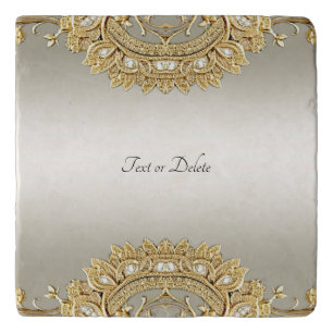 Gold Ornate Trivet