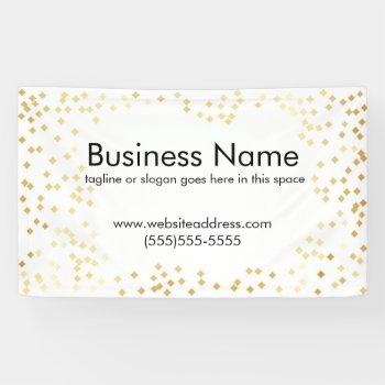 Gold Outdoor Banner - Craft Show Banner by rhondajaidesigns at Zazzle
