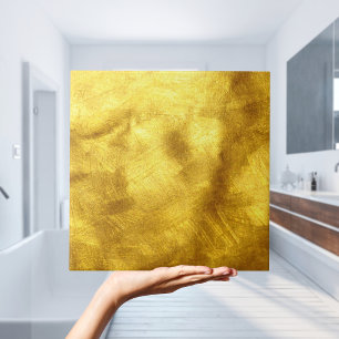 gold paint ceramic tile