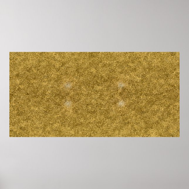 Gold Paint Design: Luxurious and Artistic Metallic Poster (Front)