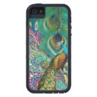 Gold Paisley Peacock & Feather You Choose Color