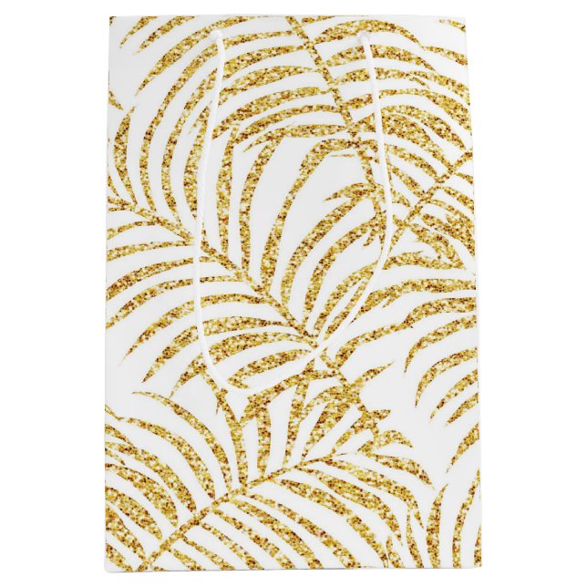 Gold Palm Gift Bag (Front)