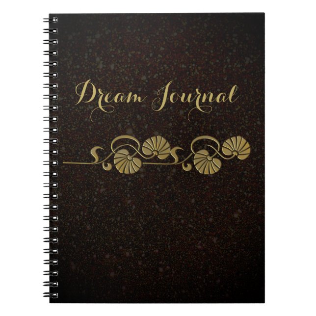 "gold" palm notebook (Front)