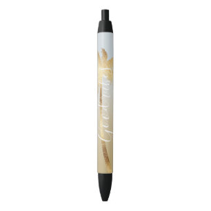 Gold Palm Tree Ombre Pen