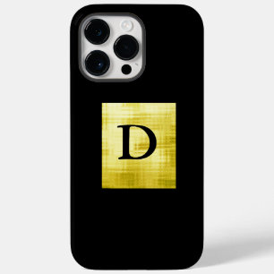Gold Paneled Black-II Case-Mate iPhone 14 Pro Max Case