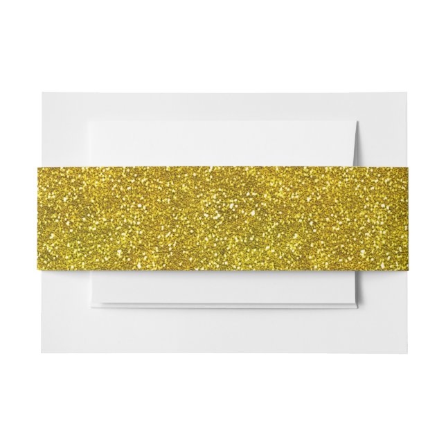 Gold Pattern Belly Band (Front Example)