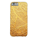 Gold Pattern Iphone 6 Case at Zazzle