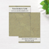 Gold Pattern Sage Green Earring Holder Display (Desk)