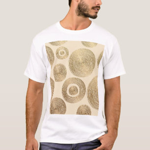 Gold pattern: shiny abstract luxury design T-Shirt