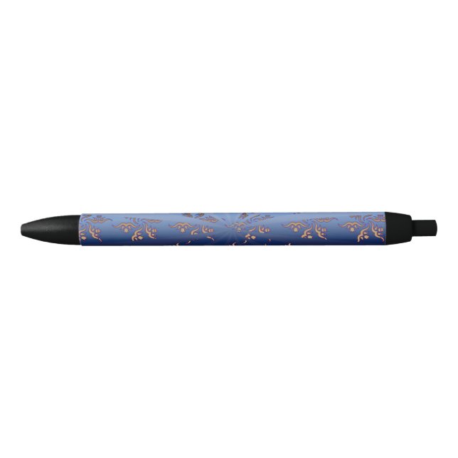 Gold Pattern Sun Burst Pen (Front)