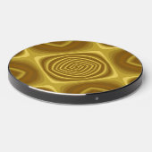 Gold Pattern Wireless Charger (Front 2)