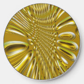 Gold Pattern Wireless Charger (Front)