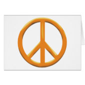 GOLD PEACE SIGN (Front Horizontal)