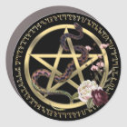 Gold Pentacle Roses & Serpent Theban Protection
