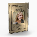 Gold - Personalized Photo - Employee Acrylic Award<br><div class="desc">This Gold - Personalized Photo - Employee Acrylic Award is a perfect way to show your appreciation for an employee.  Easily customizable for Employee of the year... Employee of the month... Celebration of years of service etc</div>