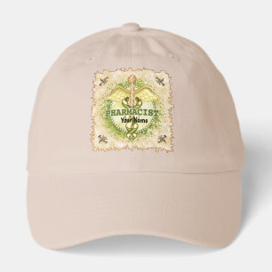 Gold Pharmacist Caduceus Hat