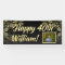 Gold Photo 40th Birthday Party Decoration