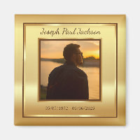 Gold Photo Memorial