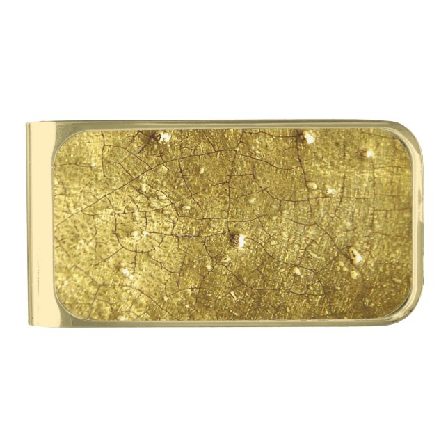 Gold Photography Finish Money Clip (Front)