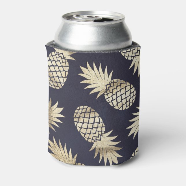 Gold Pineapple Can Cooler (Can Back)