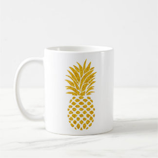 Gold Pineapple - Classic White Mug