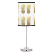 Gold Pineapple Table Lamp (Back)