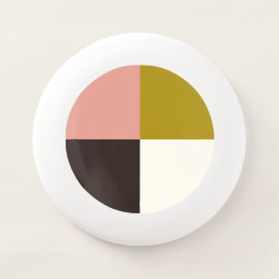 Gold Pink Chocolate Ivory Wham-O Frisbee