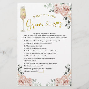 Gold Pink Dusty Rose Soiree What Did The Groom Say